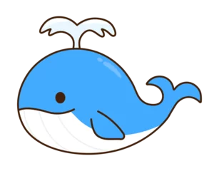 Cercles muraux Baleine 鯨　くじら
