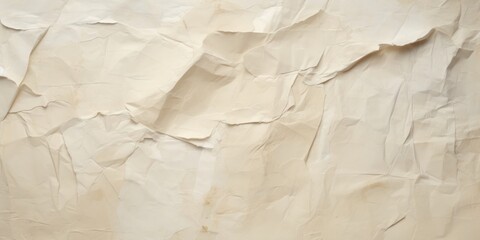 Obraz premium Large Paper Surface with Folds, Boasting a Rustic Beige Texture, Perfectly Flat for Your Creative Projects and Design Needs, Adding a Touch of Natural Elegance