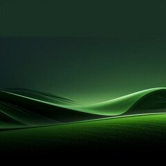 desktop screensaver. generative ai,
green illustration.