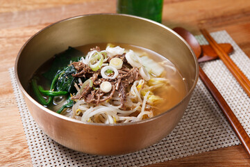 korean traditional beef soup
