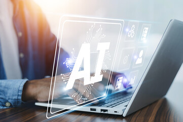 AI (Artificial intelligence) AI management and support technology in the Business plan marketing...