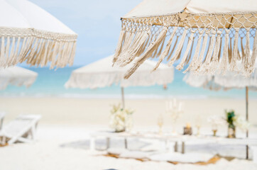 The beach is very relaxing and nice to sit.