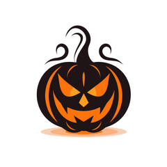 ハロウィンのかぼちゃAI