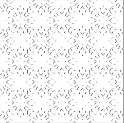 Abstract  background with figures from lines. Black and white texture for web page, textures, card, poster, fabric, textile. Monochrome pattern. Repeating design.