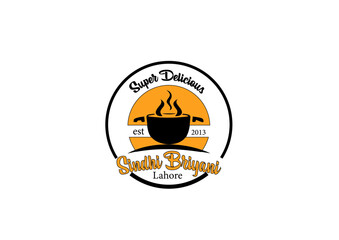 biryani logo for a restaurant, karachi biryani logo, food logo