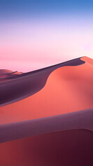 Fototapeta na wymiar Desert Dunes at Dusk, 9:16 format