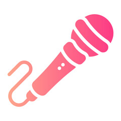 microphone Gradient icon
