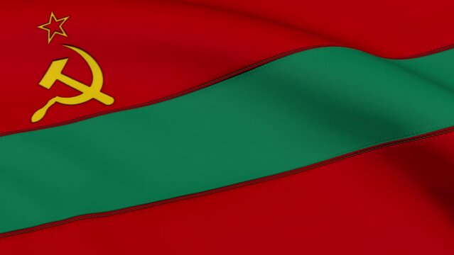 Transnistria Flag Loop Background