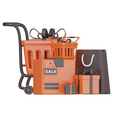 Shopping Sale 3D Icon