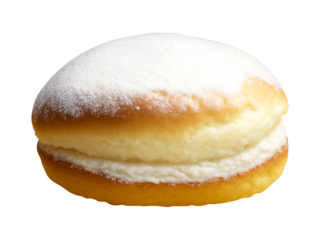 Japanese custard filled cream buns