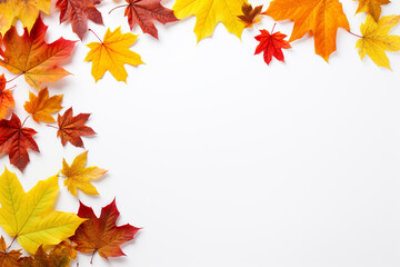 Naklejka na ściany i meble Autumn Leaves Frame