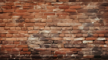 Red old brick Wall Background