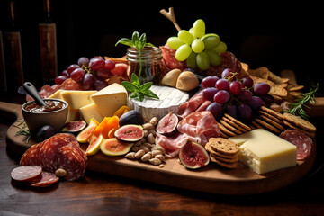 Cheese And Charcuterie Board