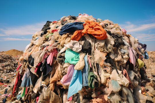 Clothes Tossed Into Landfill
