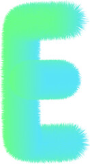 Letter illustration. Hand drawn picture