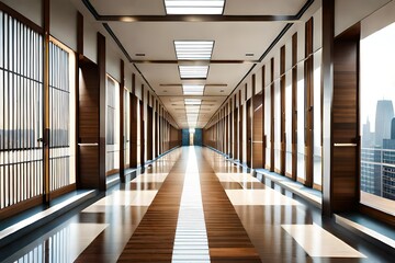 corridor in a building
