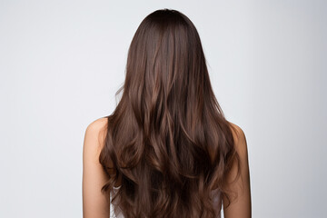 Long Brown Hair, Rear View