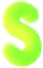 Letter illustration. Hand drawn picture