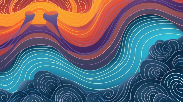 Mindful Patterns: Simple, repeating patterns encouraging mindfulness