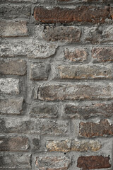 Old brick wall tetxure. Background