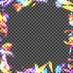 Bright Element Background Transparent Vector. Bokeh Firework Card. Orange Galaxy Design. Yellow Luster. Glare Fall Wallpaper.