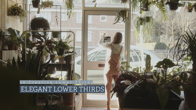 Elegant Lower Thirds With Auto-Resized Text Box