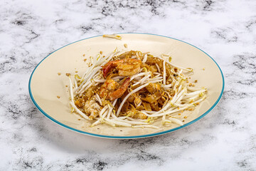 Pad thai - noodle with shrimps