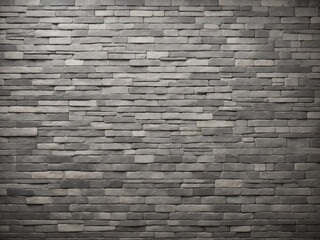 Brick wall texture background for interior or exterior design with copy space for text or image. AI-Generated