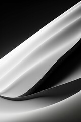 high quality minimal wallpaper with transparent elegant caustic 3D effects. black & white.