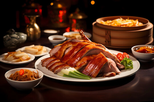Peking duck - traditional Chinese meal