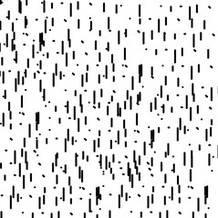 A cluster of vertical short lines, similar to rain.