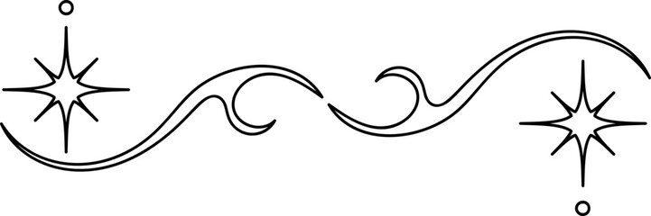 Obraz premium Y2k tattoo symbol