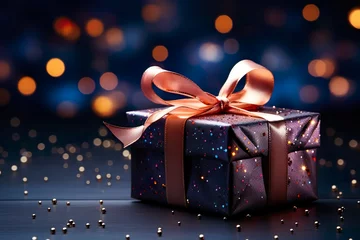Deurstickers Beautifully Wrapped Christmas Gifts - Surprises © PlanoDigitalArt