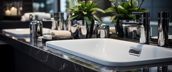 Bathroom sink, generative AI