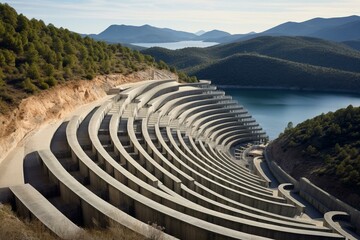 The largest pumped storage power plant in Spain: Cortes la Muela pumped storage hydropower plant. Generative AI