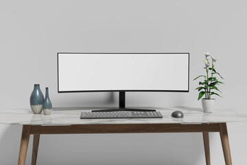 Ultrawide Monitor Mockup