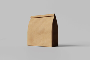 Kraft Paper Pouch Mockup