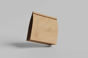 Kraft Paper Pouch Mockup