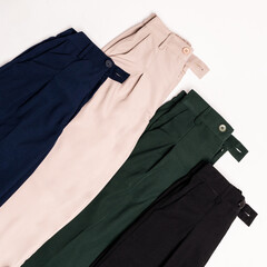 Flat Lays Trousers For Fashion Banner