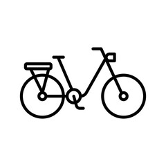 Bicycle icon vector design templates simple and modern