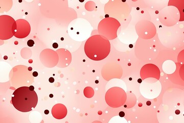 red spots and circles background texture