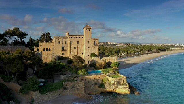 Nice Morning At Tamarit Castle, Spain