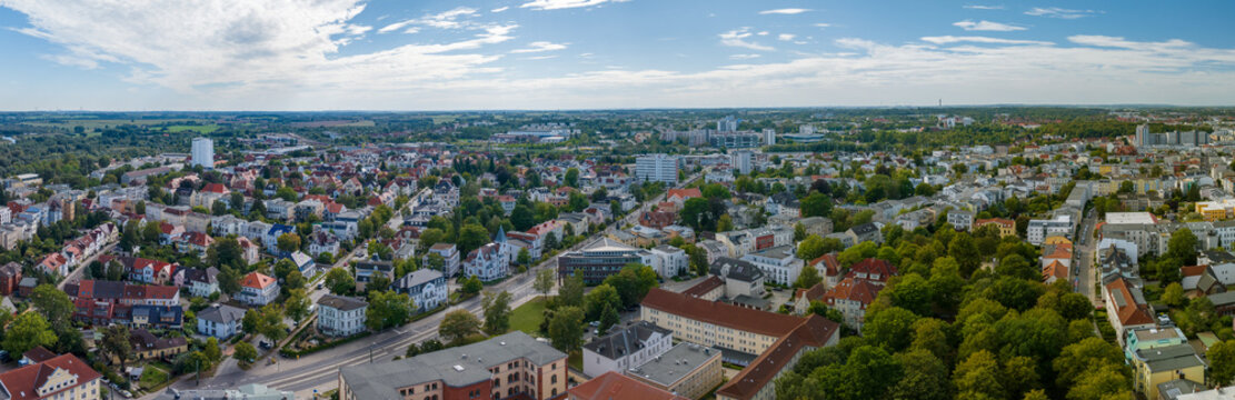 Blick Richtung Rostock Südstadt