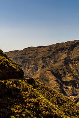 Paisaje en la Isla de la Gomera.