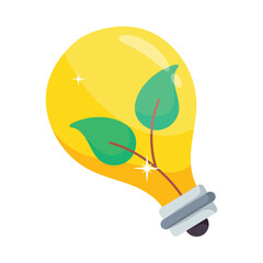 Bulb vector colorful stickers Icon Design illustration. EPS 10 File