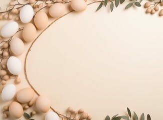 Naklejka na ściany i meble Easter Egg Backgrounds