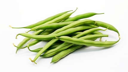 fresh green beans.