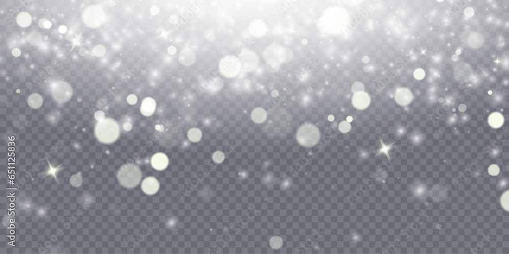 Poster abstract highlights, bokeh of soft warm color glow. vector illustration