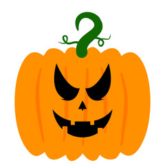 Hand drawn halloween pumpkins collection