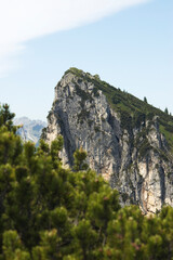 Fototapeta na wymiar berg stein alpen